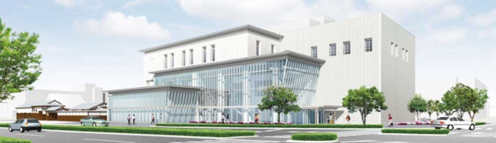 竹工芸品の展示